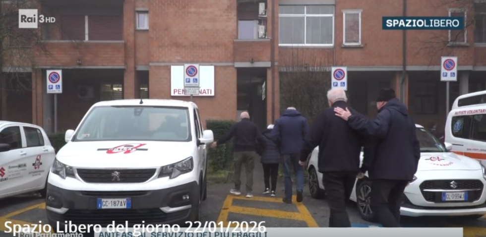 Oggi Anteas è andata in onda su Rai Parlamento- Spazio Libero