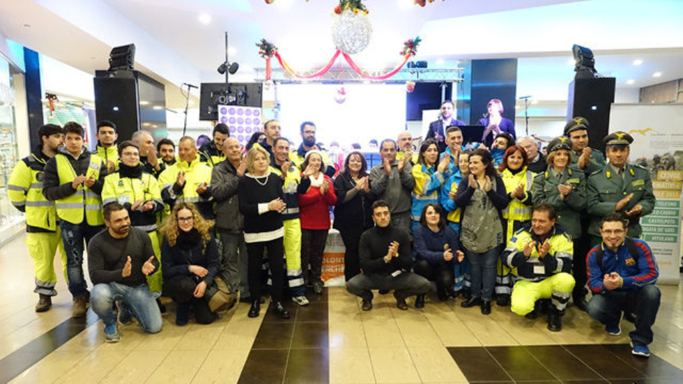 Festa del mondo dell'associazionismo sannita a Montesarchio (Benevento) tra cui l'Anteas