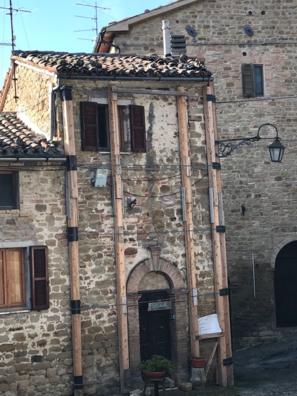 La presidenza nazionale Anteas visita San Ginesio, un paese delle Marche colpito dal terremoto