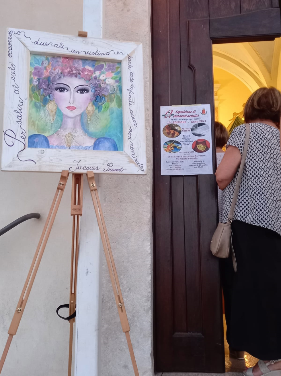 Esposizione artistica, con Anteas Bisceglie