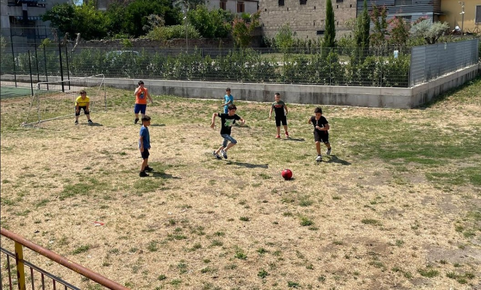 Campo estivo per i più piccoli organizzato da Anteas Striano (NA)