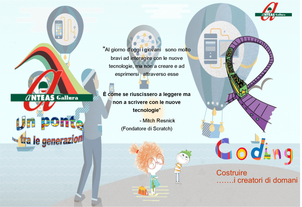 Anteas Gallura promuove corsi di coding (informatica di base) per i più giovani attraverso un approccio ludico