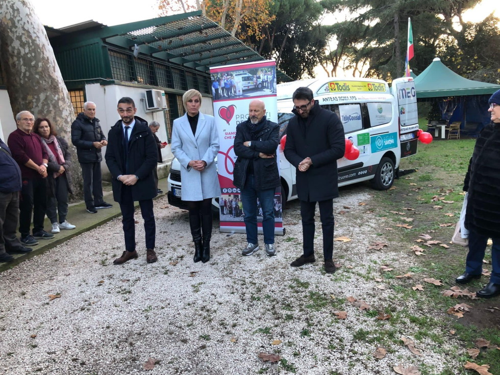 Nuovo mezzo attrezzato per Anteas Roma