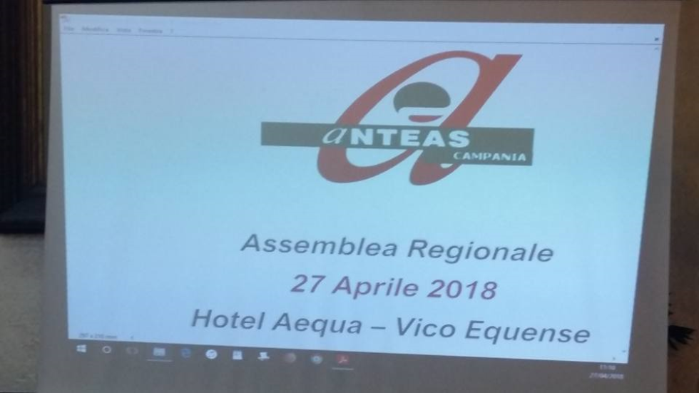Assemblea Anteas Campania del 27 aprile 2018