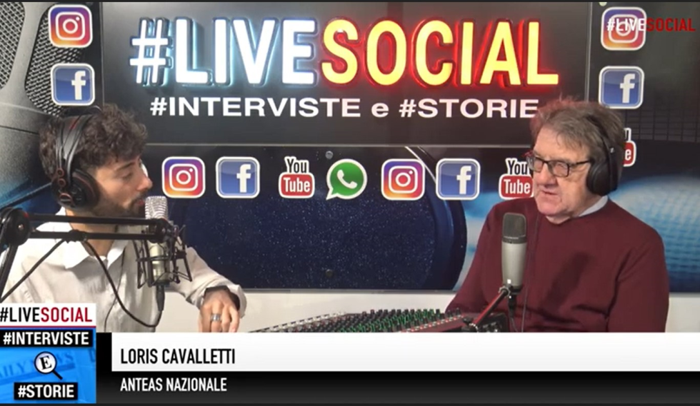 Radio Roma Capitale intervista Loris Cavalletti, presidente di Anteas
