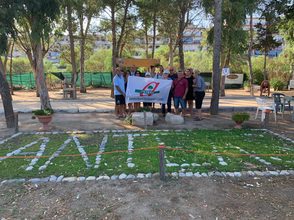 Torneo di bocce con Anteas Locri nella pineta curata dall'associazione.