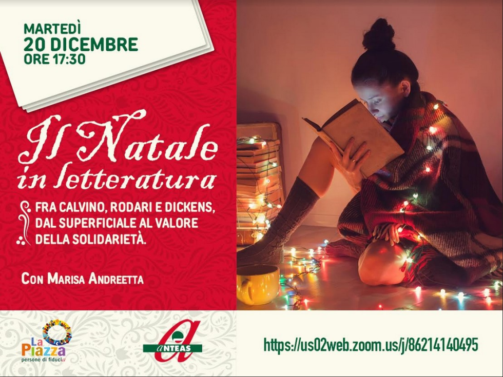 Il Natale in letteratura, sulla Piazza di Anteas