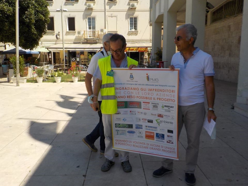 Un nuovo Taxi solidale a Porto Torres, con Anteas