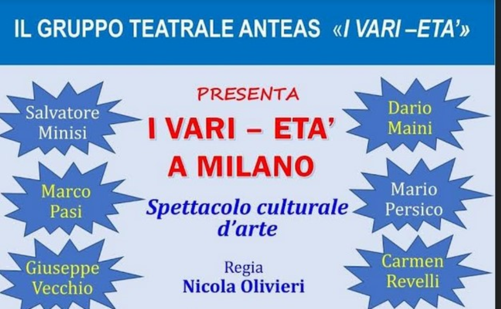 Il gruppo teatrale di Anteas Milano presenta: 