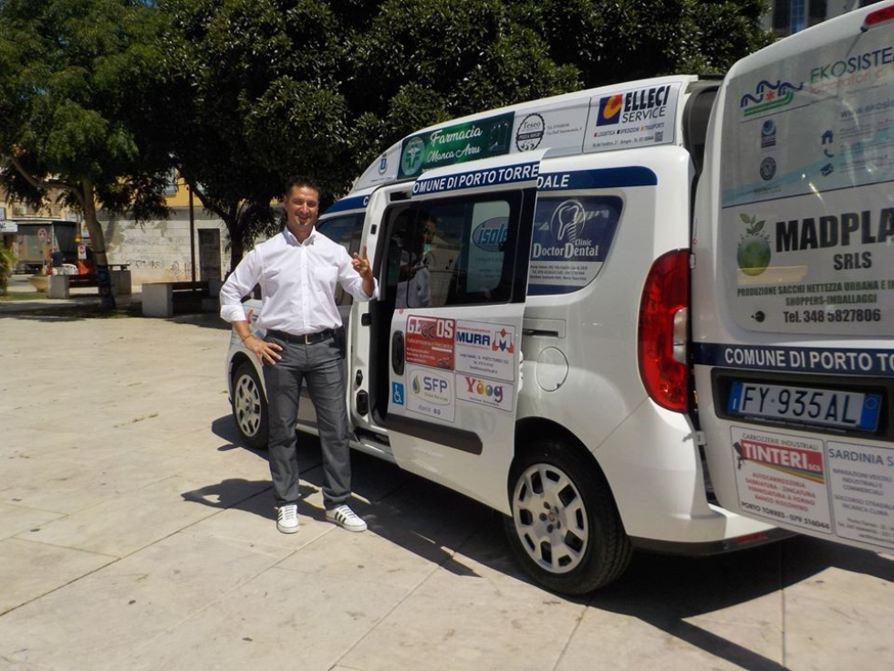 Un nuovo Taxi solidale a Porto Torres, con Anteas