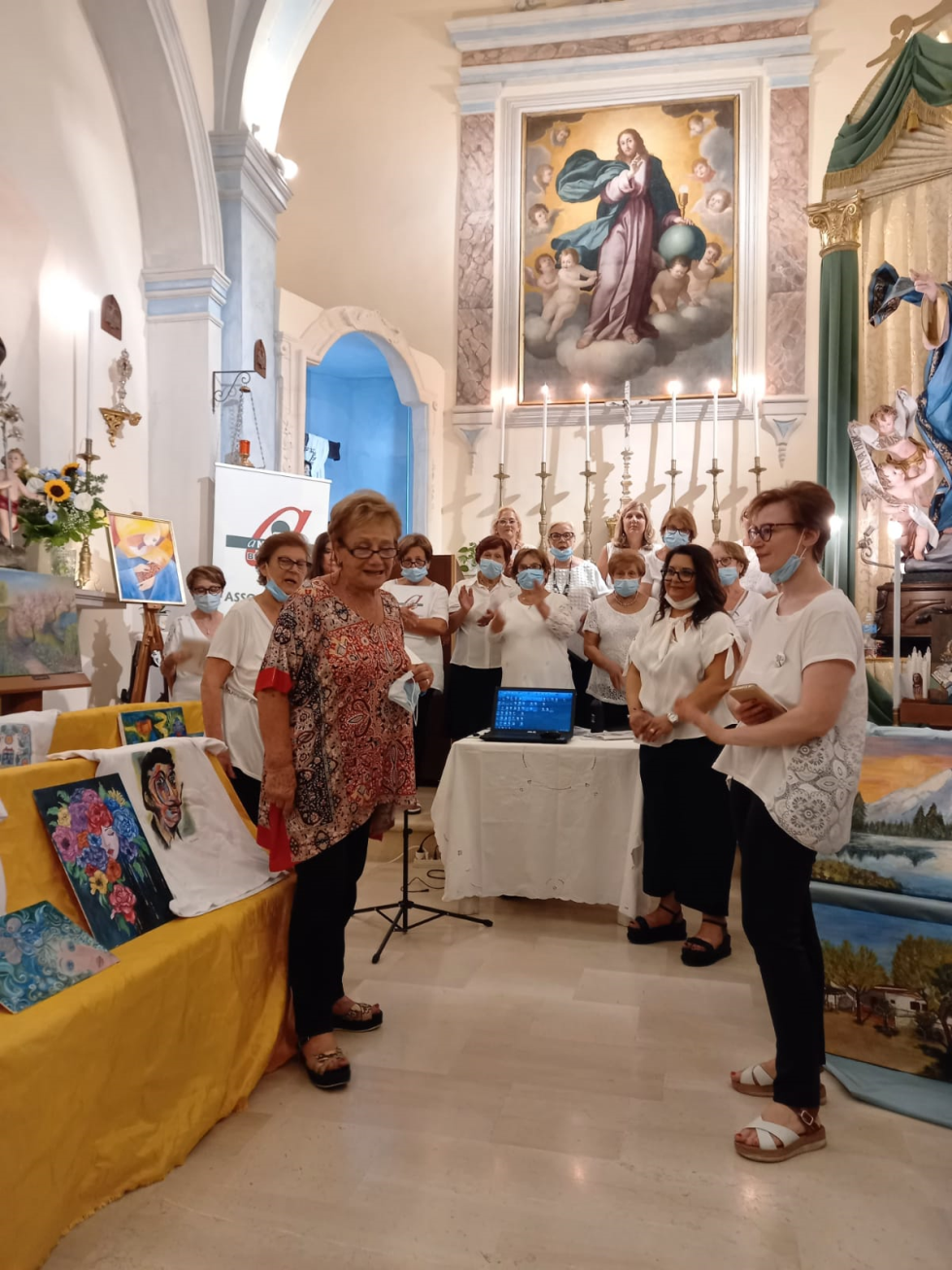 Esposizione artistica, con Anteas Bisceglie