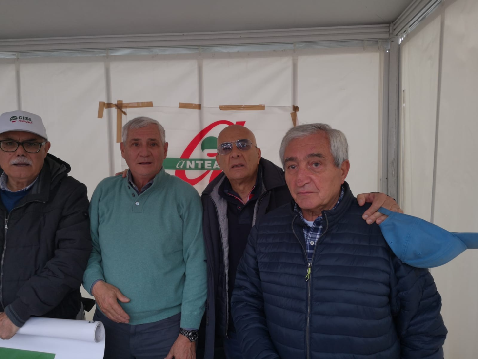 Anteas alla manifestazione promossa da Fnp Cisl, Spi Cgil e UilP Uil 