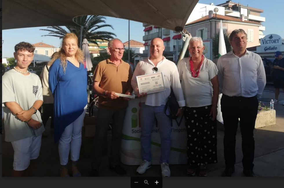 Inaugurato nuovo mezzo per il trasporto sociale a Fano