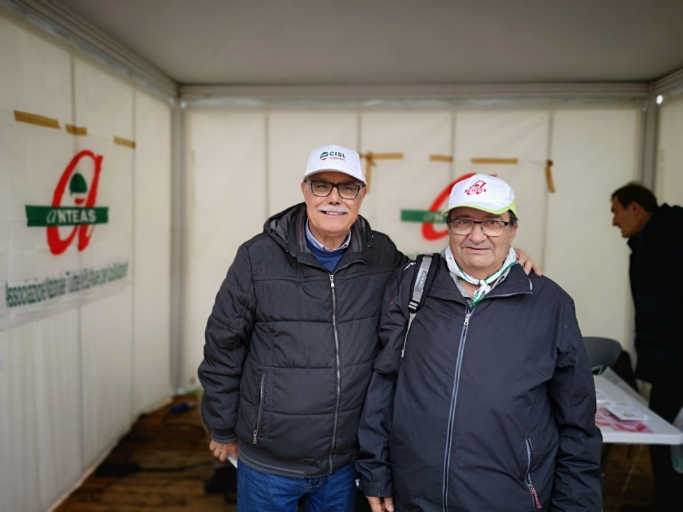 Anteas alla manifestazione promossa da Fnp Cisl, Spi Cgil e UilP Uil 