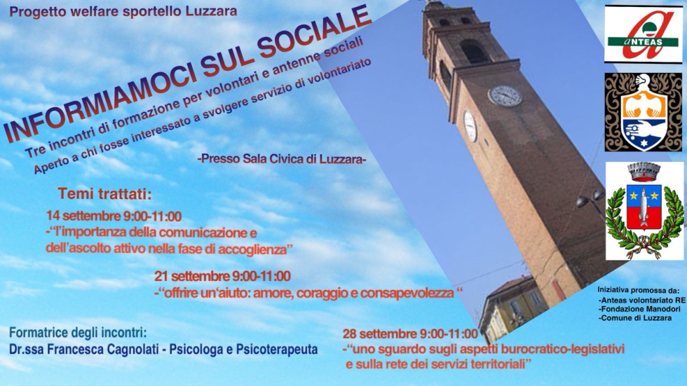 Antenne Sociali a Reggio Emilia
