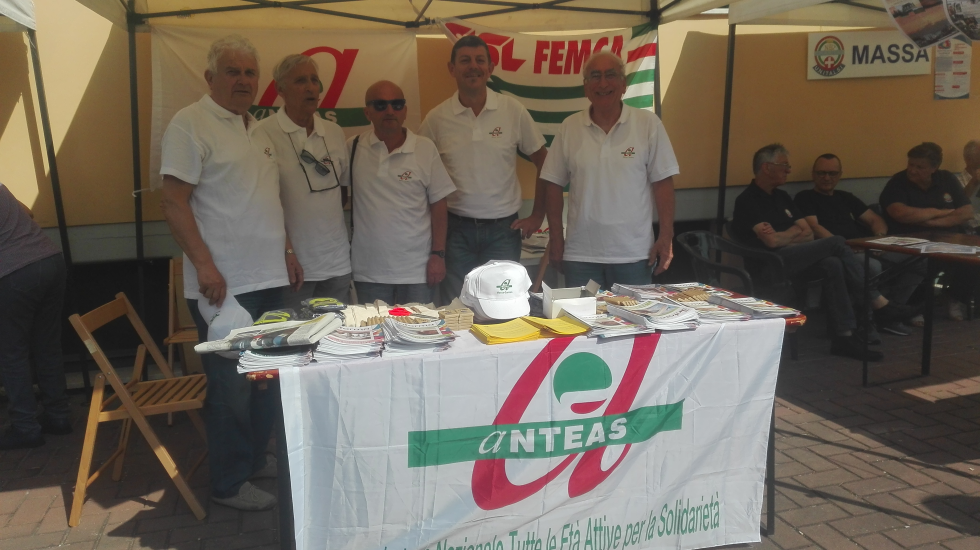 Anteas alla festa della famiglia di Massa Carrara