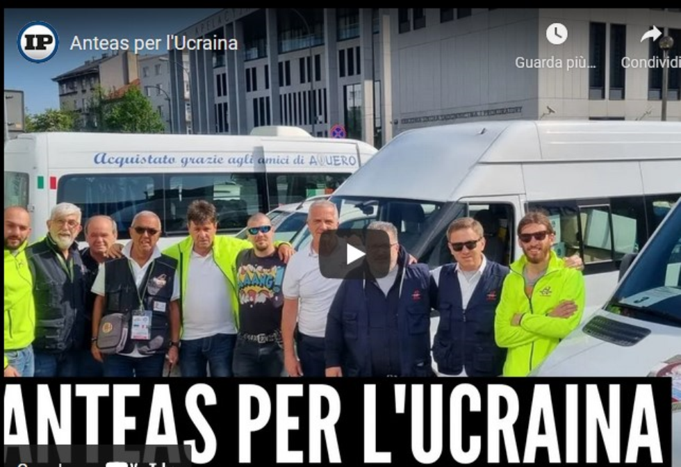 Anteas si mobilita per l'Ucraina