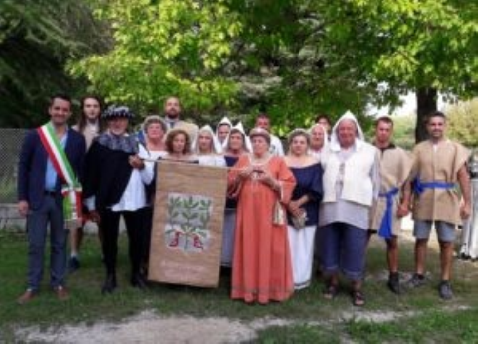 I volontari di Anteas Campolongo partecipano al corteo storico al Palio del Ruzante
