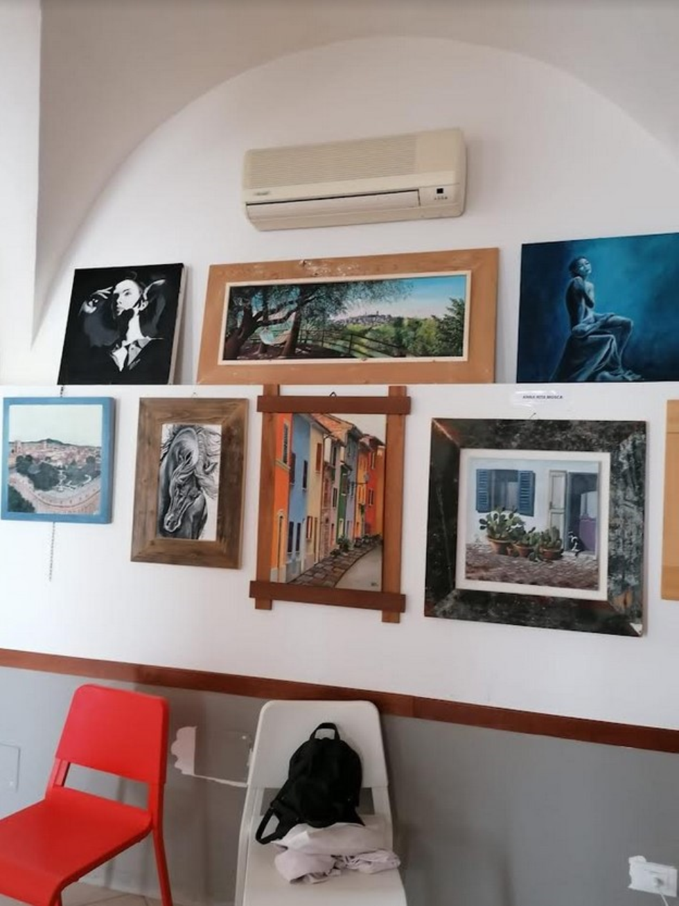 Mostra di pittura con Anteas ad Osimo