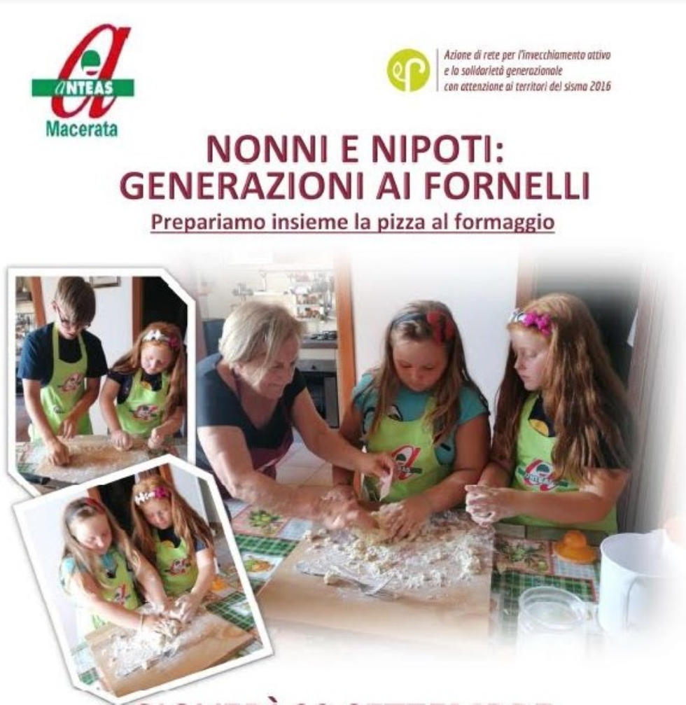 Nonni e nipoti insieme a Macerata per tramandare antiche ricette