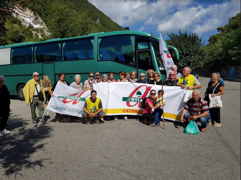 Anteas Catanzaro alle terme di Carone a Sambiase (CZ).
