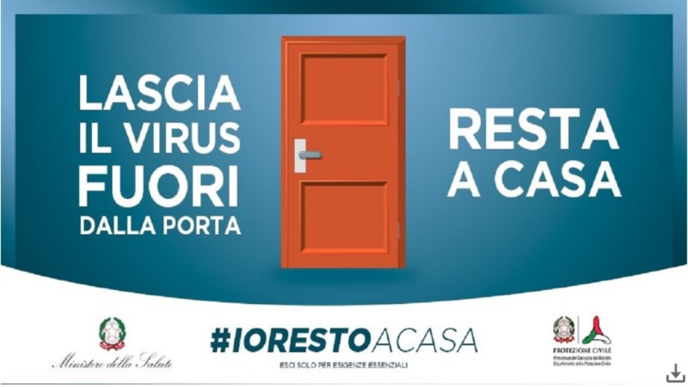 IO RESTO A CASA. Circolare interpretativa, punto per punto, del decreto della Presidenza del Consiglio e della Protezione Civile.