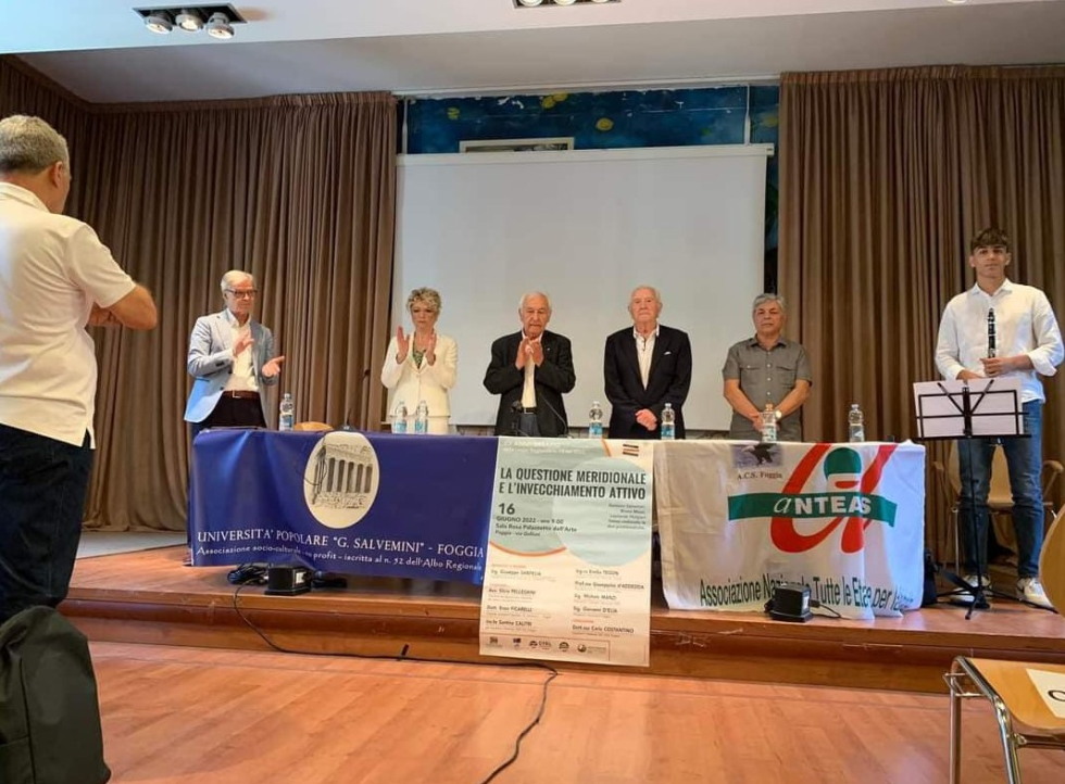 La questione meridionale e l'invecchiamento attivo, un convegno a Foggia