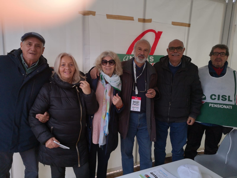 Anteas alla manifestazione promossa da Fnp Cisl, Spi Cgil e UilP Uil 