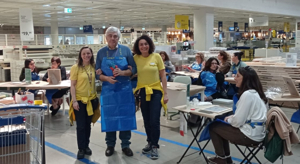 Nuovo appuntamento dei volontari anti spreco all'Ikea