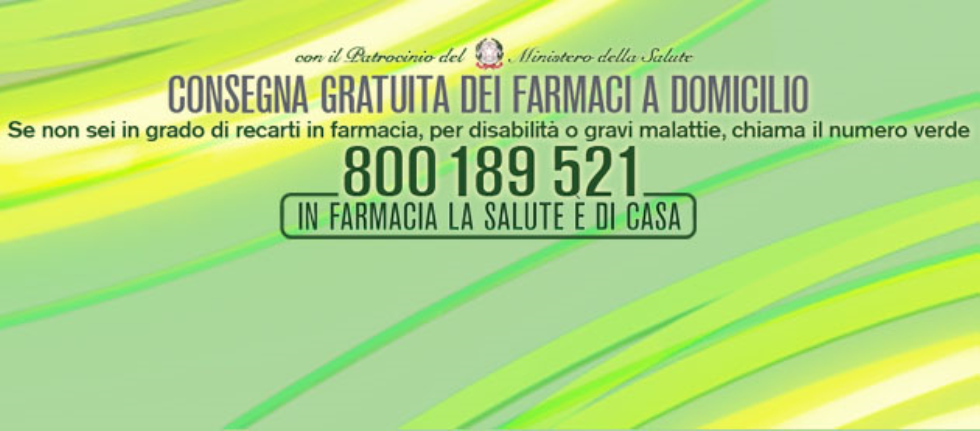 Un utile servizio di Federfarma per chi non può recarsi in farmacia  