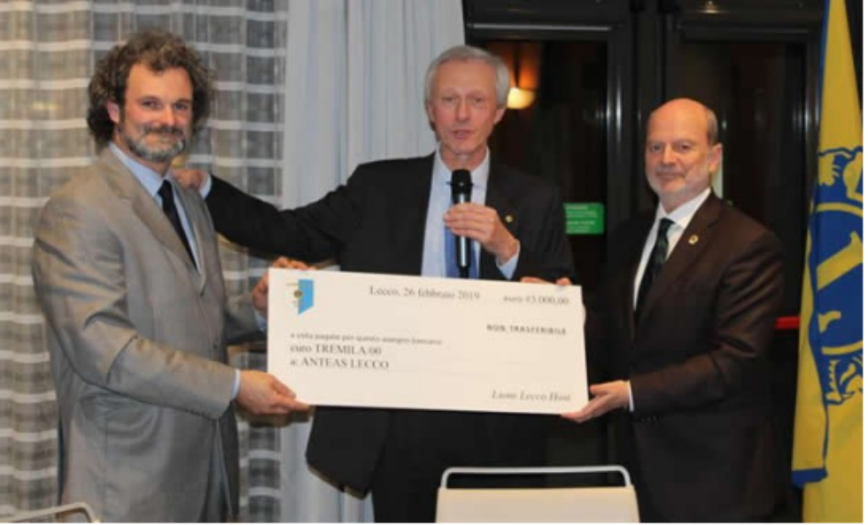 Il Lions Club di Lecco scommette su Anteas