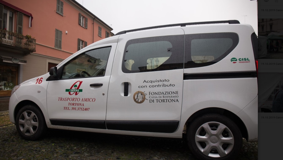 Trasporto amico di Anteas Alessandria è a disposizione per gli anziani  over 80 che devono vaccinarsi