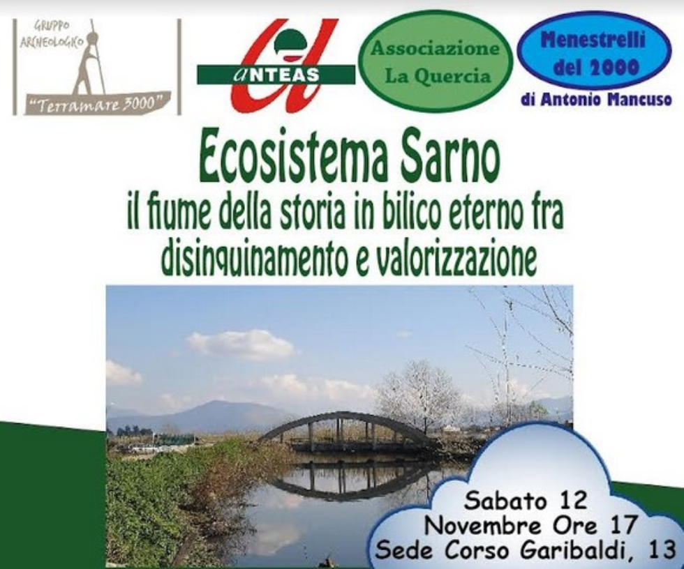 Un convegno sul fiume Sarno, promosso da Anteas Poggiomarino (Napoli)