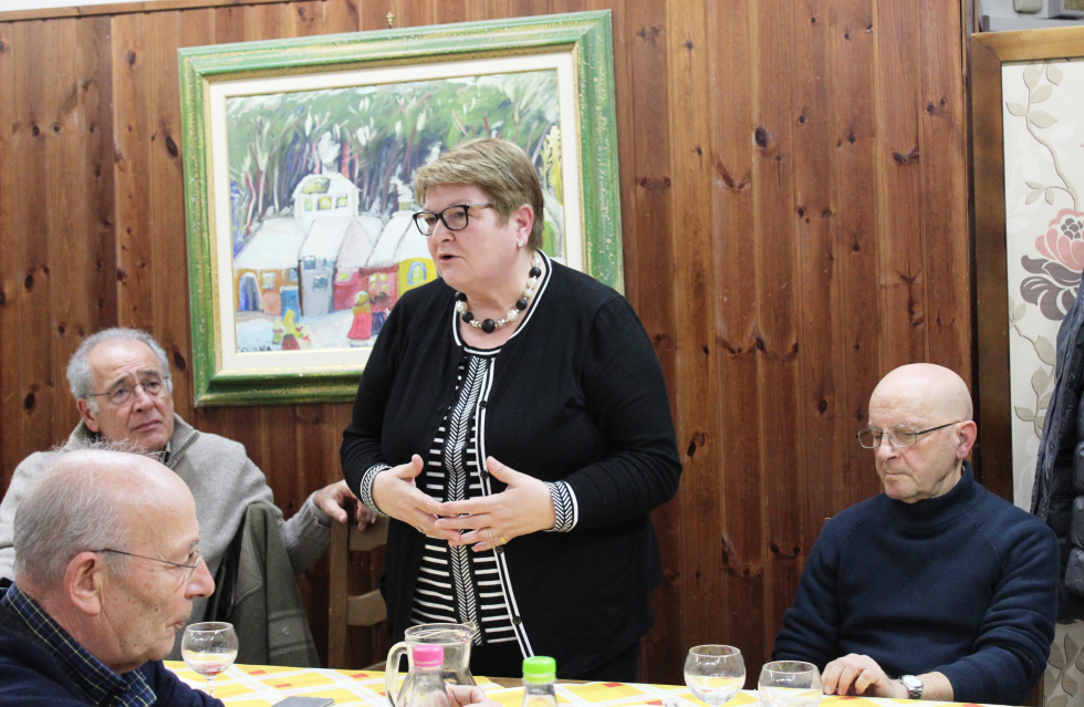 La presidenza nazionale Anteas visita San Ginesio, un paese delle Marche colpito dal terremoto