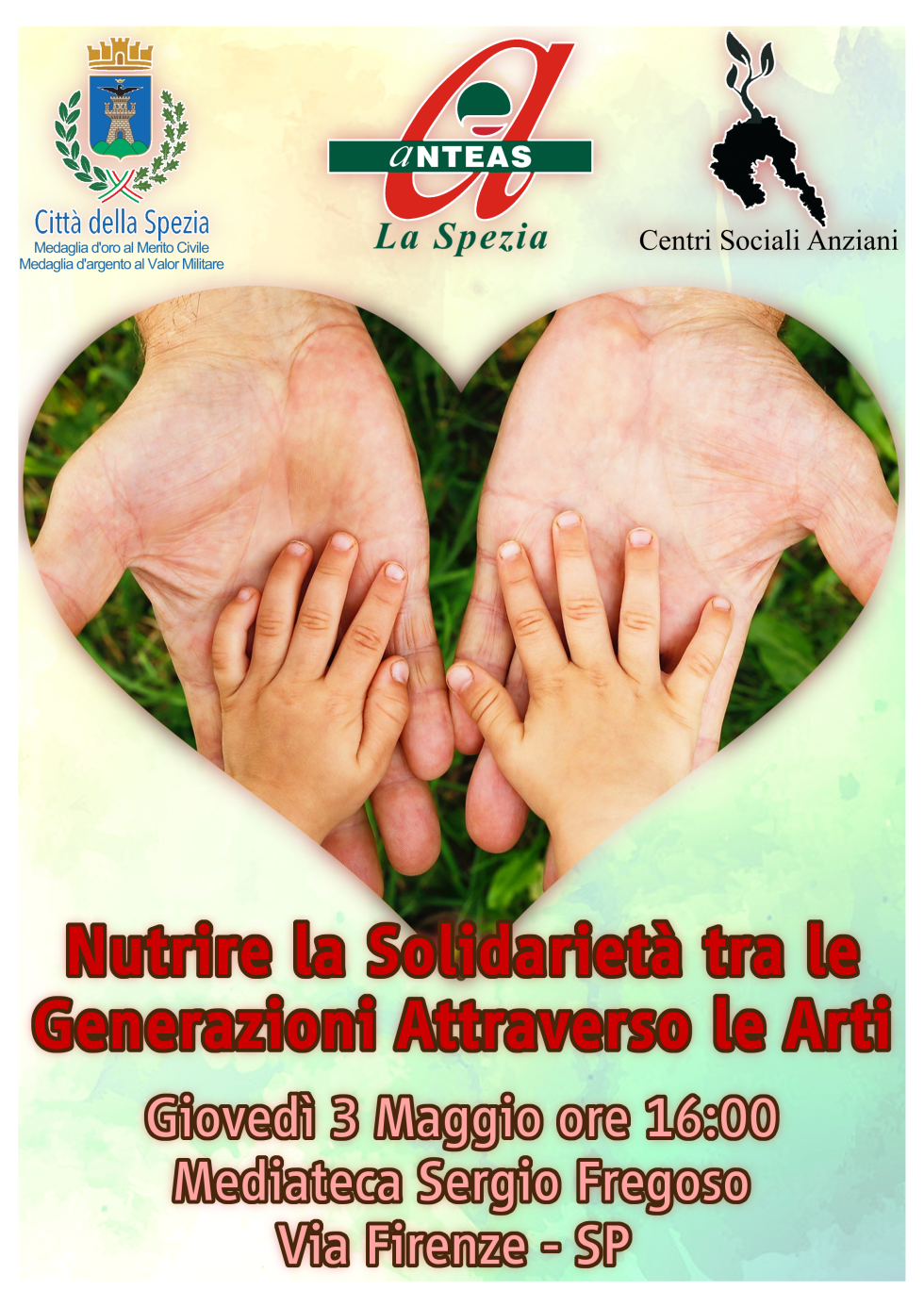 Nutrire la solidarietà tra le generazioni attraverso le arti, presentazione del progetto a La Spezia