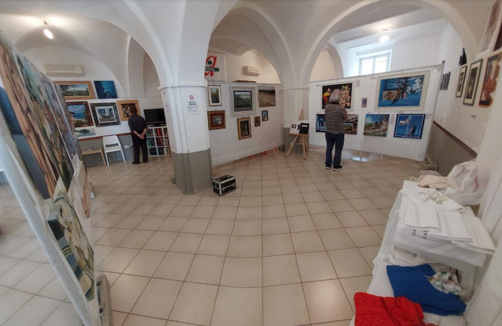 Mostra di pittura con Anteas ad Osimo